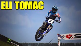 Eli Tomac Riding Yamaha  Mxgp Pro Gameplay [upl. by Elihu]