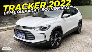 CHEVROLET TRACKER PREMIER 12 TURBO 2022 DETALHES DA VERSÃO TOP DE LINHA COM TETO SOLAR [upl. by Yedarb897]