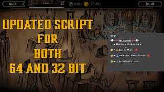 MK Mobile Updated Script for Both 32 bit and 64 bit game [upl. by Hilten]