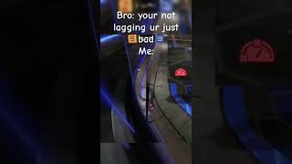 I’m not lagging that much💀💀💀 funny rocketleague gaming rlbestgoals [upl. by Bowler]