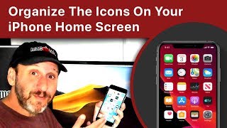 How To Organize The Icons On Your iPhone Home Screen [upl. by Weyermann370]