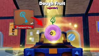 Spinning 100 Key Until I GOT DOUGH FRUIT On GACHA  King Legacy [upl. by Marmawke]