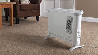 Dimplex 40 series 2kW convector heater with turbo fan [upl. by Maggio]