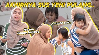 Reaksi Moana ketemu Sus Yen setelah 10 HARI ga ketemu😭 [upl. by Yendroc702]