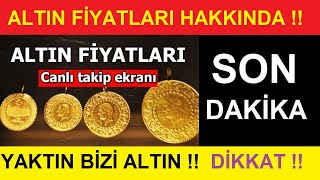 6 OCAK 2024 ALTIN FİYATLARI BUGÜN NE KADAR GRAM ALTIN ÇEYREK ALTIN YARIM TAM ALTIN FİYATLARI [upl. by Vogeley489]