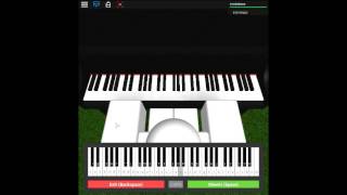 Pallet Town theme  Pokemon on a ROBLOX piano [upl. by Bonnell]