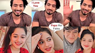 Faisu And Jannat Zubair LIVE Video Today  MR Faiisu  Jannat Zubaiir Rahmani  New Song  TikTok [upl. by Mariken]