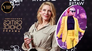 Cate Blanchett Joins Sparks at Glastonbury A Special Treat for the Crowds cateblanchett [upl. by Enovahs]