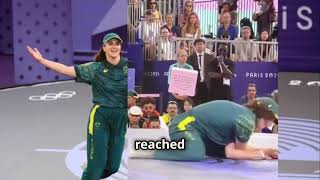 The Australian Breakdancer that did this at the Olympics😂  Rayguns Epic Fail at Paris Olympics [upl. by Robinia]