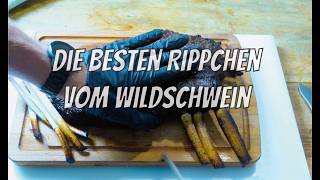 Perfekte Wildschwein Spareribs im Backofen [upl. by Ytnom743]