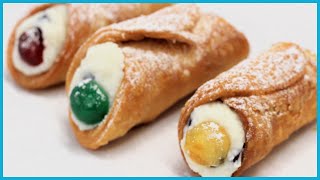 CANNOLI SICILIANI Dammi 3 Minuti e ti mostrerò una versione facilissima [upl. by Rossing]