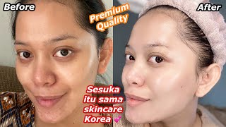 Premium Skin Care Anti Aging Korea bikin GLOWING  Review dAlba spray serum [upl. by Ormond]