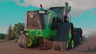 John Deere 9RX High HP Tractors  PrairieCoast equipment [upl. by Siloa748]