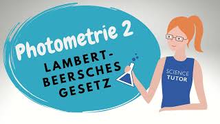 Photometrie  Lambert Beersches Gesetz [upl. by Mosier186]