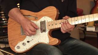 Fender Telecaster Thinline Mexico [upl. by Aiyn]