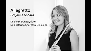 Allegretto for Flute and Piano Benjamin Godard [upl. by Brenza]