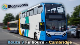 Onboard Stagecoach Cambridge YN15KHL on the 1 to Arbury [upl. by Nuahc928]