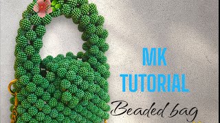 How to Make a Stunning Shamballa Beaded Bag StepbyStep Tutorial [upl. by Ynnub756]