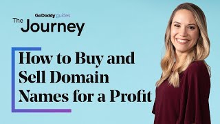 How to BUY amp SELL Domain Names  The Journey [upl. by Nonnairb]