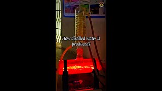 How Distilled water produced 🔥💦  Distillation Unit Demo  Microbiology Laboratory  ThiNK VISION [upl. by Deth283]