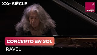 Ravel  Concerto en sol Martha Argerich  Orchestre national de France  Emmanuel Krivine [upl. by Publus143]