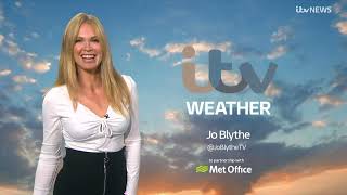 Jo Blythe ITV Weather 11th September 2024 [upl. by Aznola307]