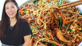 Japchae Recipe for the Spicy Food Lovers Spicy Japchae Recipe [upl. by Head]