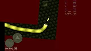 slither io secret level fan made [upl. by Ariday844]