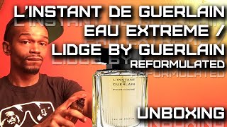 LInstant De Guerlain Eau Extreme LIDGE Fragrance Unboxing  First Impressions [upl. by Lyndy487]