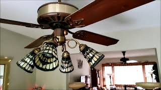 Video Tour Of The Ceiling Fans amp Lighting In Our House TEMPORARY UPDATES 56  SMART HOME [upl. by Ahsilef494]