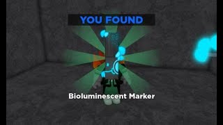 How to get BIOLUMINESCENT marker in FIND THE MARKERS Roblox  UPDATED 2024 [upl. by Castillo]