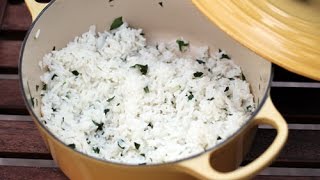 cilantro lime rice recipe  Side Dish Recipes [upl. by Uhp914]