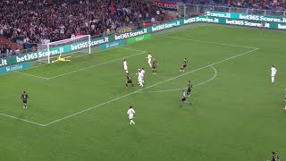 Robin Gosens goal vs Genoa  ⚽️⚽️⚽️ [upl. by Anrahc323]