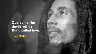 Quotes of Bob Marley Jamaican singer musician and songwriter StrongAndPositive19 [upl. by Hibbs721]