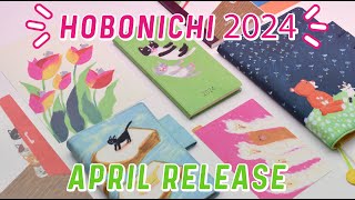 Hobonichi 2024 April Spring Start All New Cousin Original and Weeks Cover Designs [upl. by Ydnem]