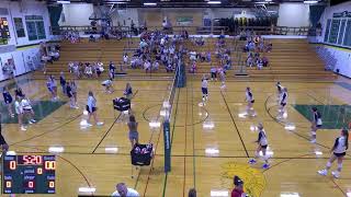 Laconia High School vs Markesan High School Womens JV Volleyball [upl. by Eugenius]