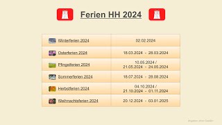 Ferien HH 2024 [upl. by Novihc925]