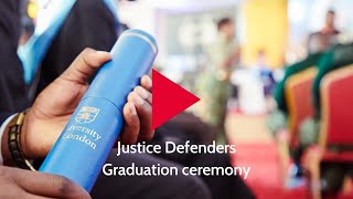 Justice Defenders Kenya Graduation Ceremony 2024 [upl. by Jd]