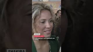 Shakira on the VMAs embracing Spanish music [upl. by Hanako]