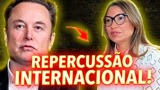 XINGAMENTO DE JANJA A ELON MUSK GEROU PÉSSIMA REPERCUSSÃO INTERNACIONAL VEJA O VEXAME [upl. by Nabroc]