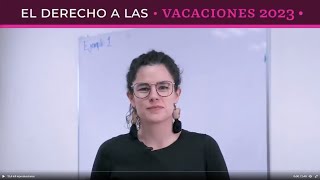 Consulta cuántos días de vacaciones te corresponden en 2023 [upl. by Ecnarolf495]