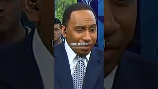 Stephen A SILENCES Rookie Analyst on GOAT Debate 🐐 nba shorts [upl. by Isiahi113]