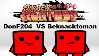 Super Meat Boy Race gegen MrBeknacktoman [upl. by Eittik]