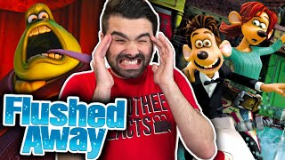 FLUSHED AWAY IS ABSOLUTE INSANITY Flushed Away Movie Reaction First Time Watching [upl. by Lea]