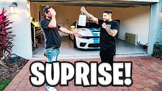 Surprising My 55Yr Old Neighbor For His Birthday   Braap Vlogs [upl. by Banwell]