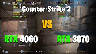 RTX 3070 vs RTX 4060  Counter Strike 2  Max Settings [upl. by Deron]