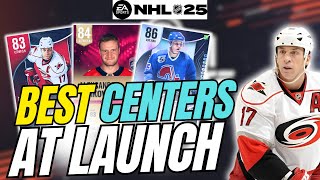 BEST CENTERS IN THE GAME AT LAUNCH  NHL 25 HUT [upl. by Firehs539]