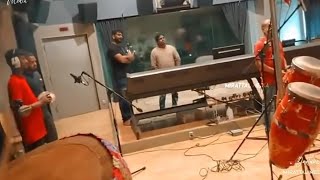 Valimai intro song valimaiBGM composing YUVAN SHANKAR RAJA making video [upl. by Neumeyer]