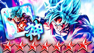 Dragon Ball Legends THE FIRST EVER 14 ULTRA BLUE KAIOKEN GOKU SHOWCASE WITH A GODLY ULTRA PLAT [upl. by Suedama]