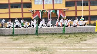 Desh Rangila Rangila Dance by class 123amp4 on 15 August 2024 St Marys school Sisai Gumla [upl. by Joeann]